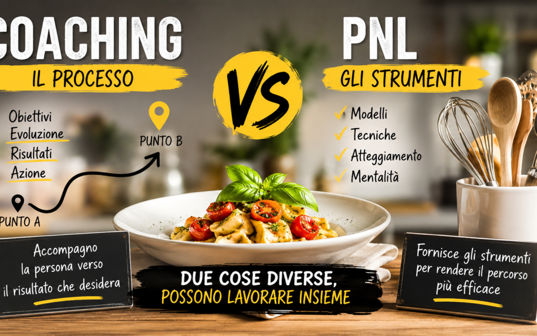 Differenza tra coaching e PNL: facciamo un po’ di chiarezza